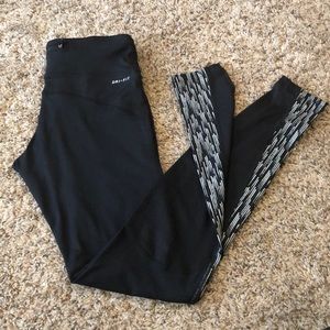 Nike running tights. Sz Small. Like new